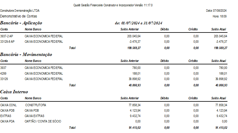 Emitindo a Composição de Caixa – Modelo Lançamento: - Depois que você selecionar os parâmetros, clique em <OK>, então o